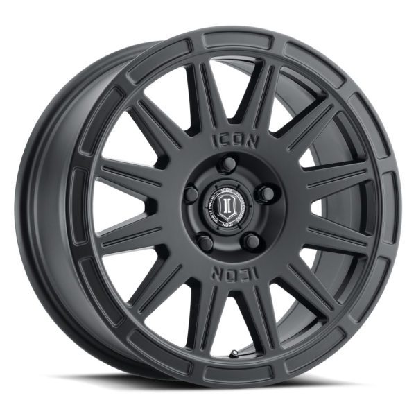 RICOCHET 5×108″ / 17×8 SATIN BLACK