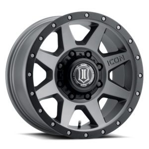 SILVERADO/SUBURBAN/SIERRA 2500/3500HD (18×9) 4x REBOUND HD TITANIUM 8×170 +6 OFFSET