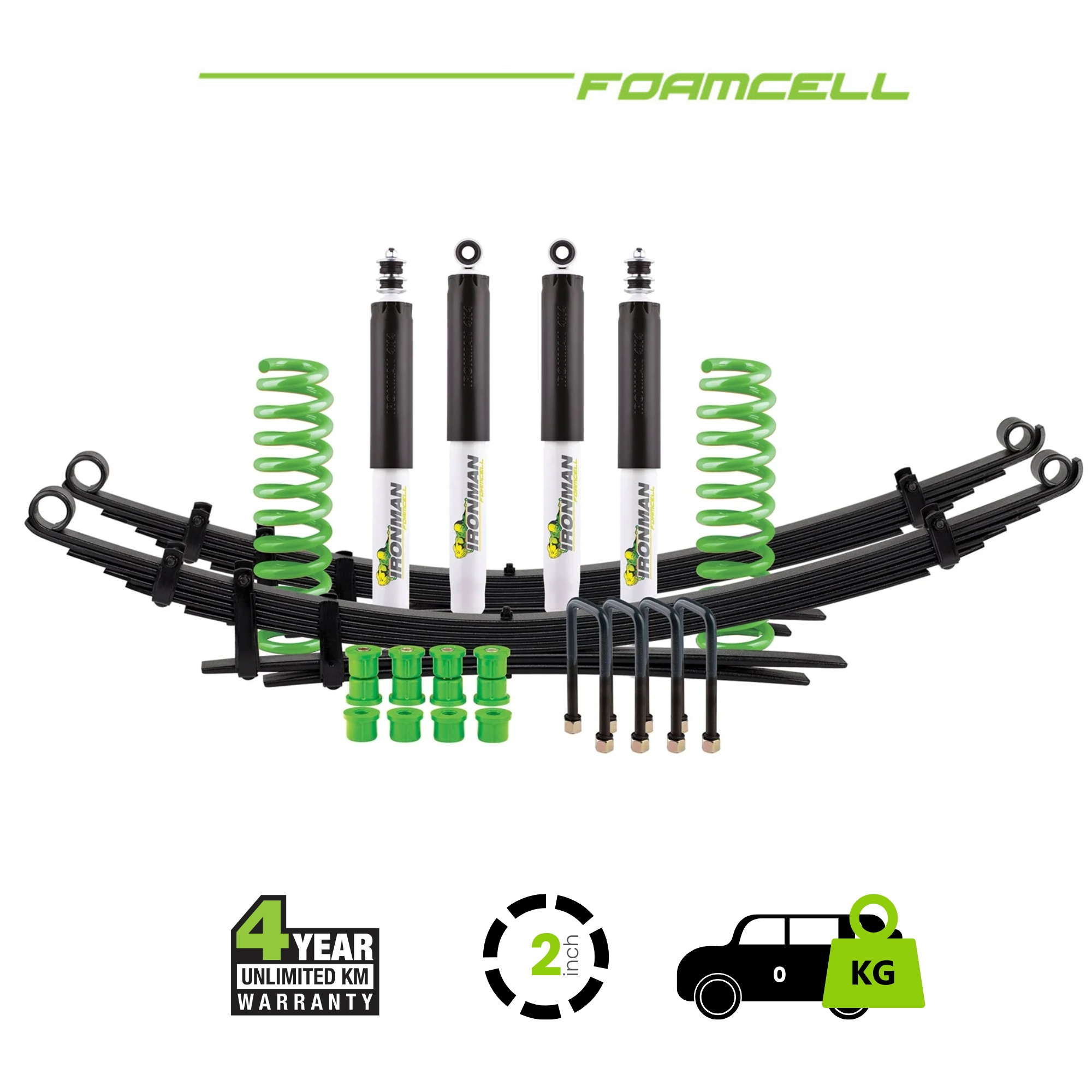 LC79 Foam Cell Suspension Kit – 2 Inch Lift