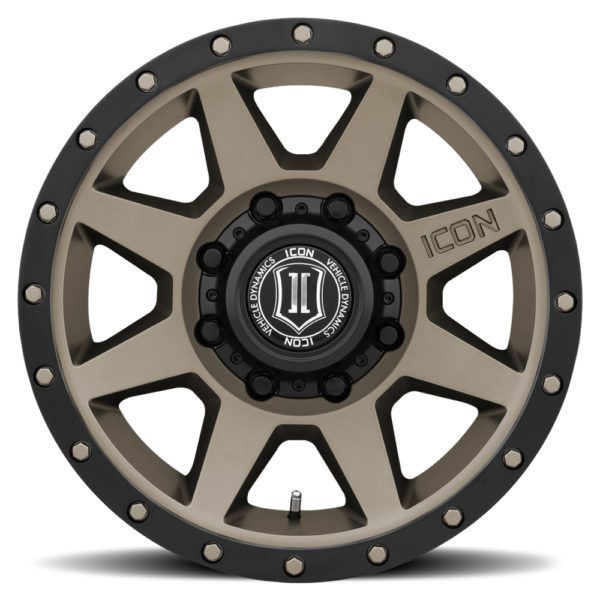 SILVERADO/SUBURBAN/SIERRA 2500HD (17×8.50) 4 x BRONZE REBOUND HD 8×6.5 +13 OFFSET