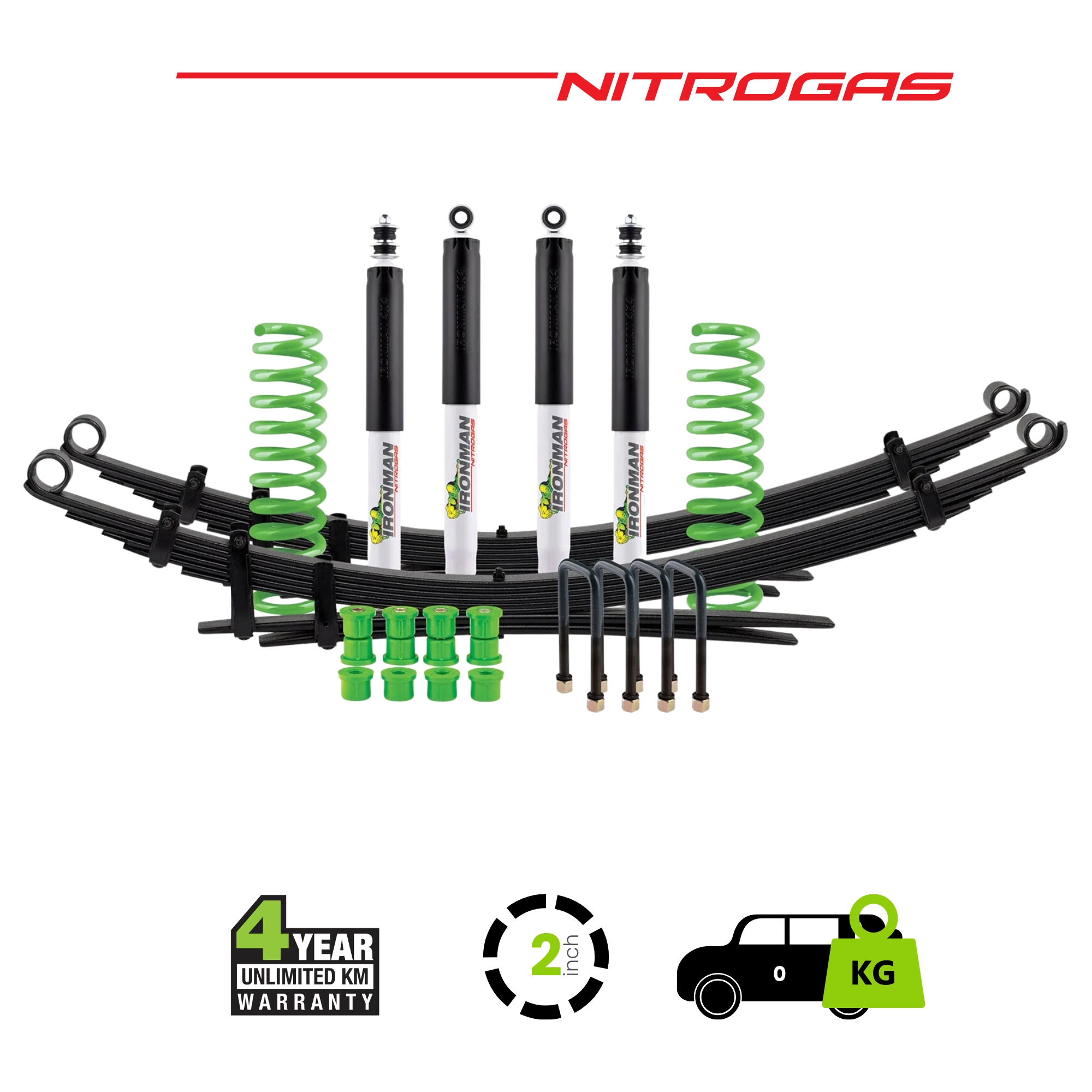 LC79 Nitrogas Suspension Kit 2 Inch Lift