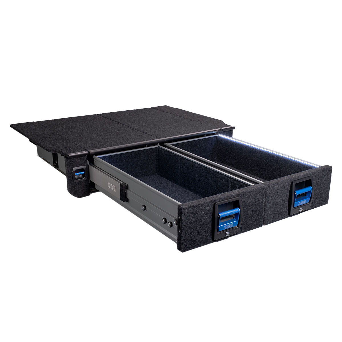 Y61 4 Door COMPLETE DUAL STORAGE DRAWER KIT