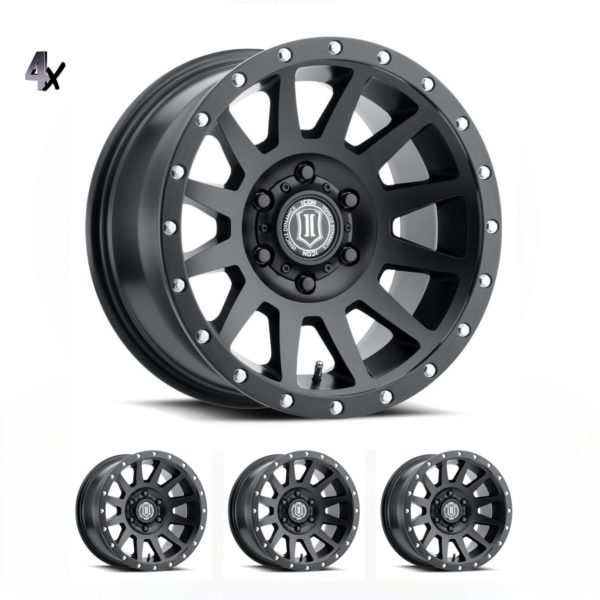 RAM 1500 (17×8.50) 4x COMPRESSION TITANIUM 6×5.5″ (0 OFFSET)