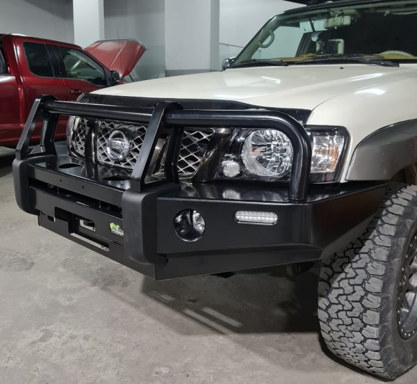 NISSAN PATROL y61 GU S4+ 2005+ PREMIUM DELUXE BULL BAR