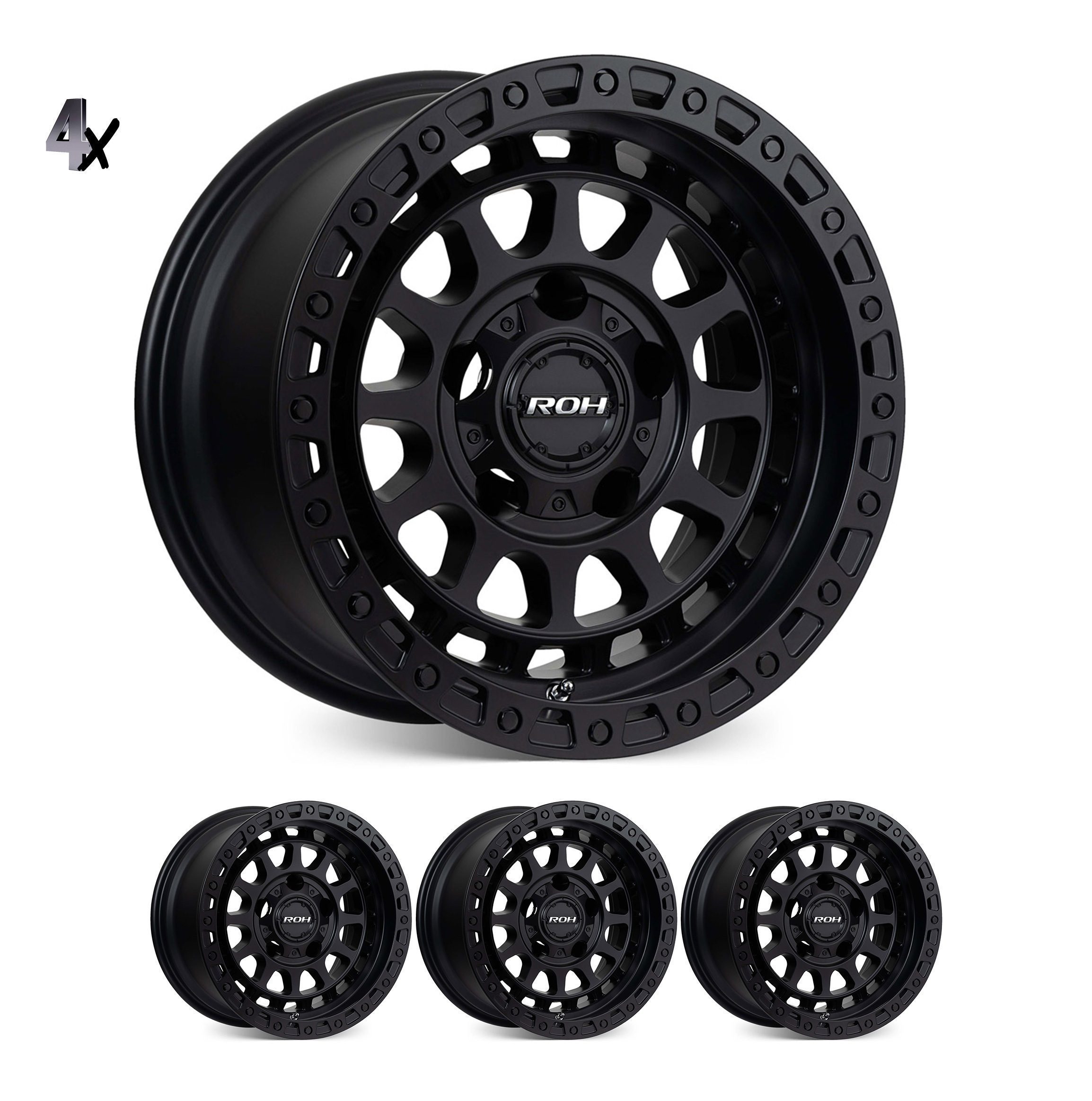 LC300 (17X9) 4x ASSAULT WHEELS (6/139) +25 OFFSET