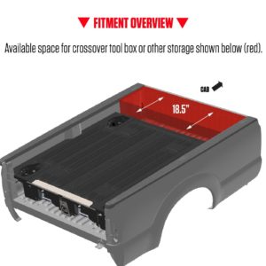 Ford F250 2017+ 8′ 0″ DECKED DRAWER SYSTEM Legacy