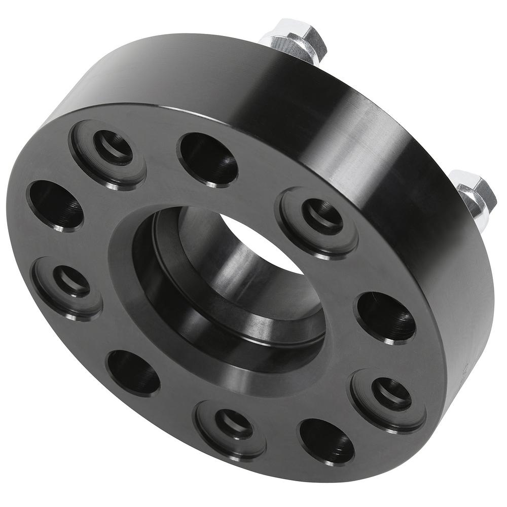 JEEP XJ/YJ/TJ/KJ/KK/ZJ G2 5 on 4.5 Bolt Pattern with 1.25″ Wheel Spacers (Black)