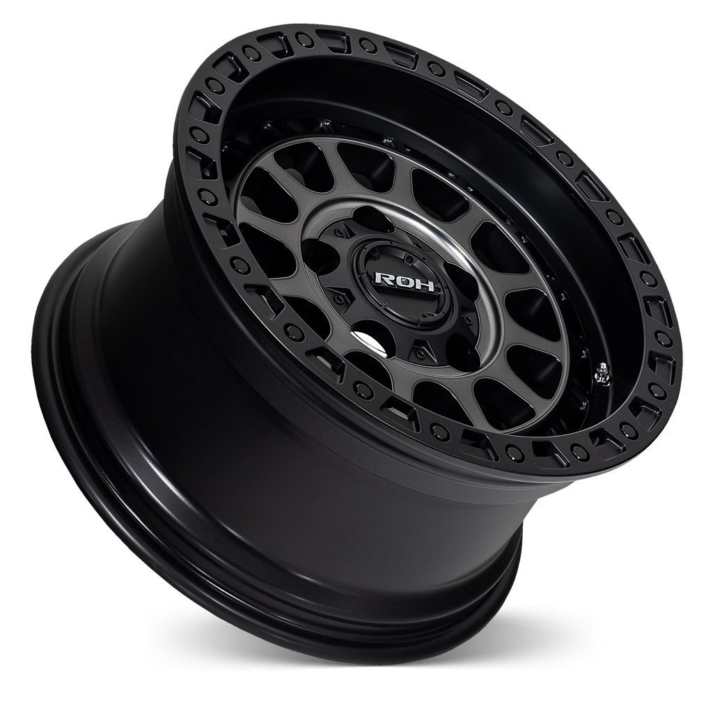 Prado 250 (17X9) 4x MATT BLACK ASSAULT WHEELS (6/139) +40 OFFSET