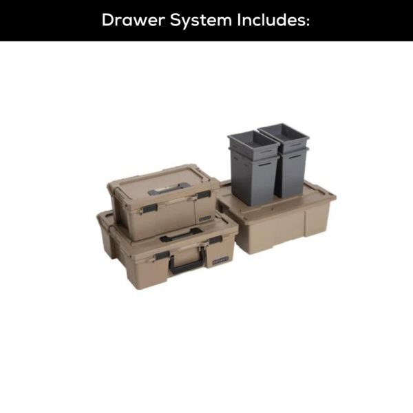 Gladiator 2020+ 5′ DECKED DRAWER SYSTEM V2