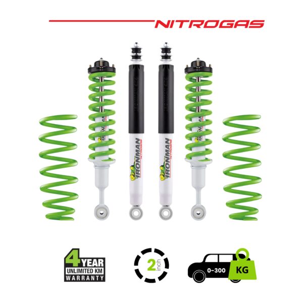 FJ Nitrogas Suspension Kit – 0-300 Medium