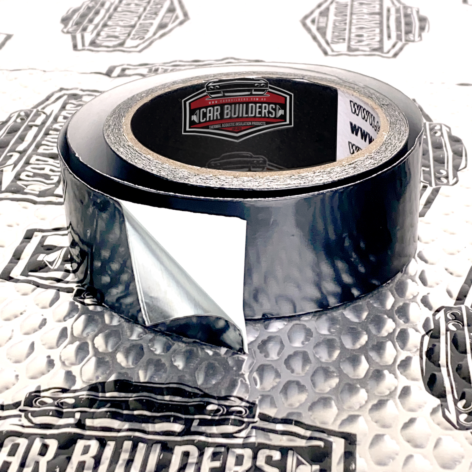 Aluminium Foil Tape, Black