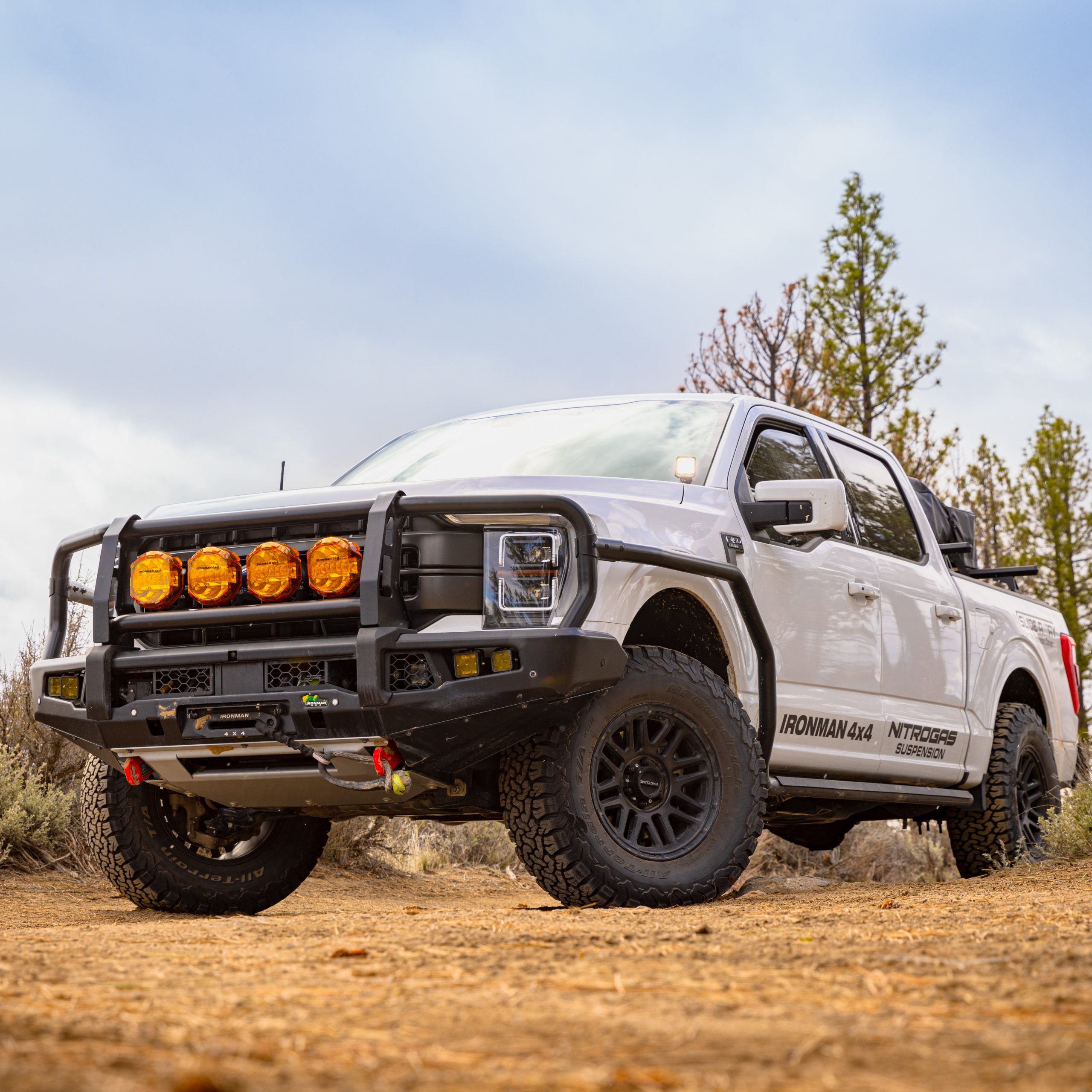 F-150 2021+ PREMIUM TRIPLE HOOP FRONT BUMPER