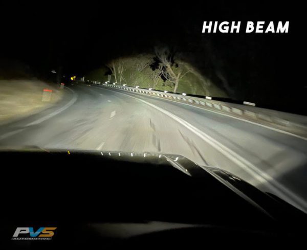 LC70/LC71/LC76/LC78/LC79 Black LED Headlights White Halo Orange Lens