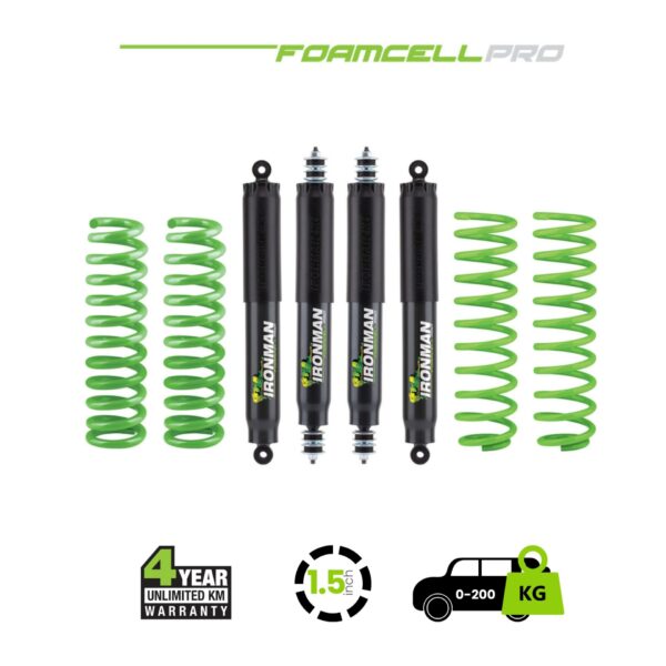 jeep jl Foam Cell Pro Suspension Kit – 0-250 Medium