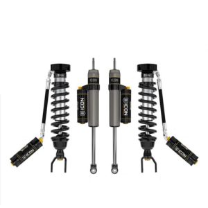 ICON 2001-10 GM 2500/3500 HD, TUBULAR UPPER CONTROL ARM KIT W/DELTA JOINT