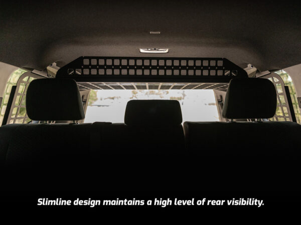 Standalone Rear Roof Shelf to suit Toyota LandCruiser LC300 [Large Side Molle Panels]