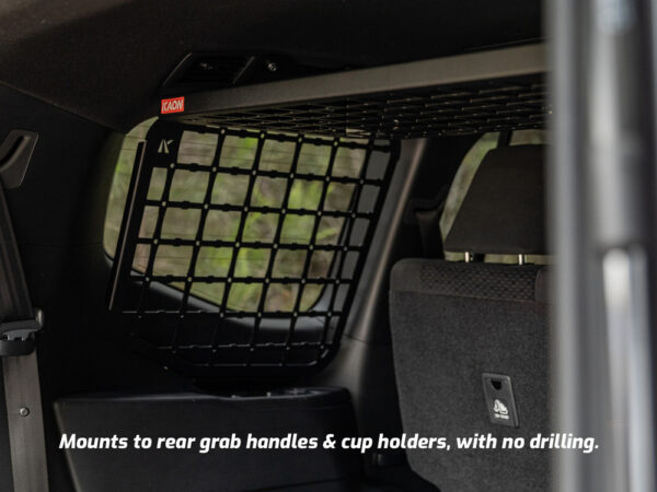 Standalone Rear Roof Shelf to suit Toyota LandCruiser LC300 [Large Side Molle Panels]
