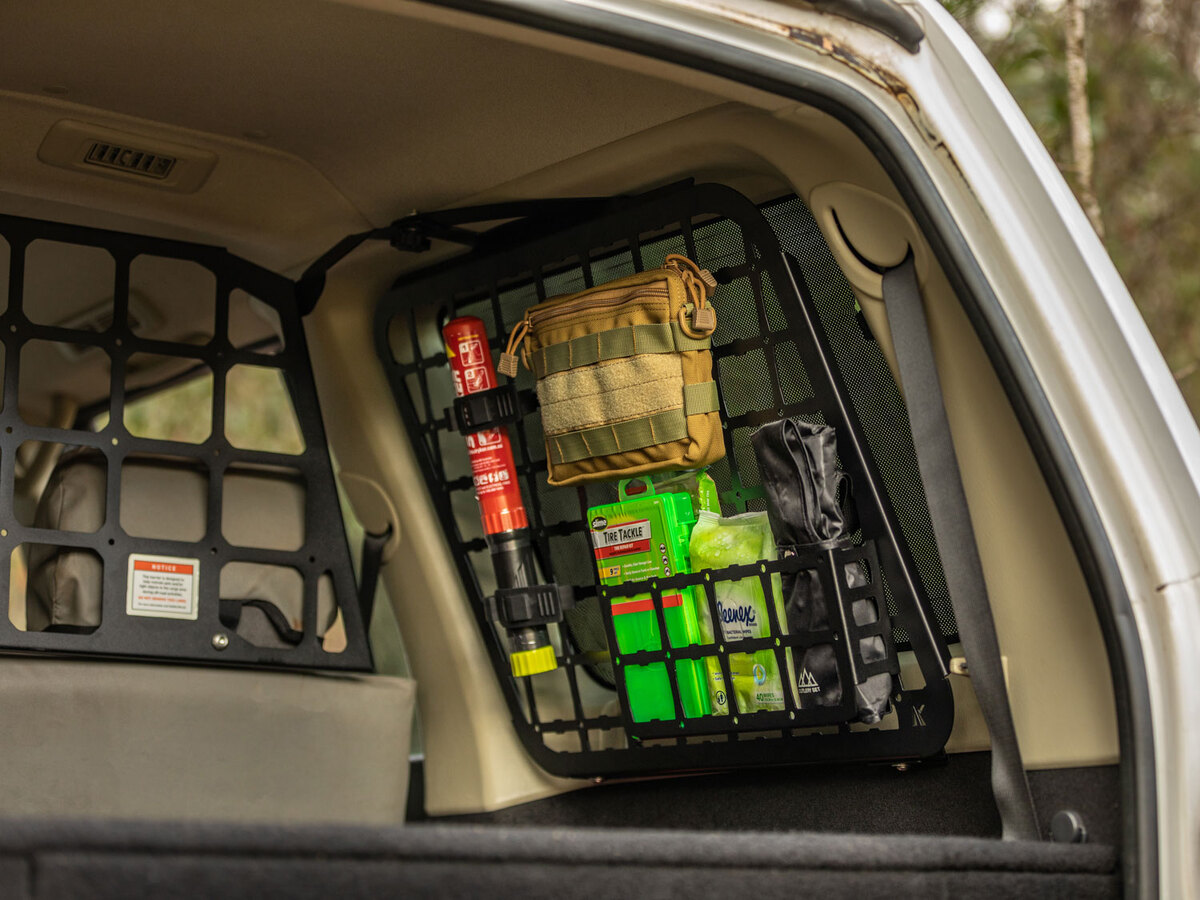 Side Molle Panels to suit Nissan Patrol Y61 GU [With Rear Air-Con]
