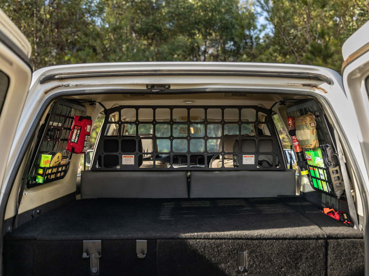 Side Molle Panels to suit Nissan Patrol Y61 GU [With Rear Air-Con]