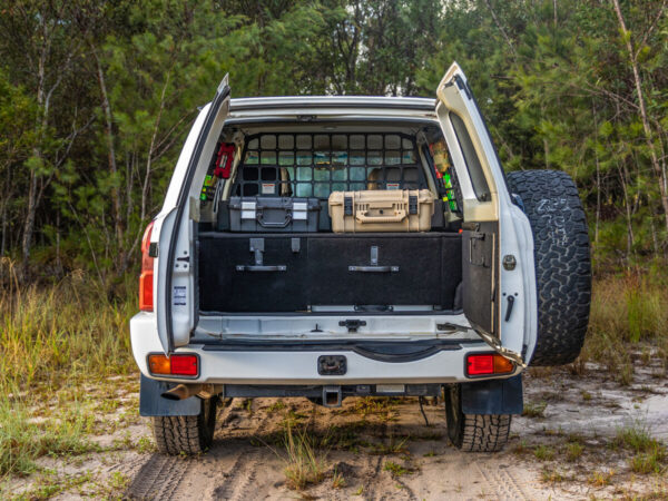 Side Molle Panels to suit Nissan Patrol Y61 GU [With Rear Air-Con]