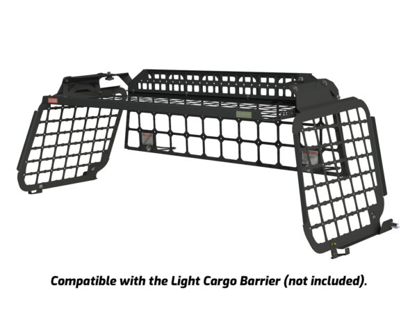 Standalone Rear Roof Shelf to suit Toyota LandCruiser LC200 [With Large Side Molle Panels]