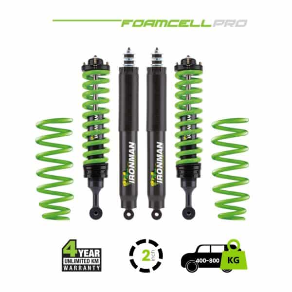 LC200 2 Inch Foam Cell Pro Kit – 400-800 Rear Heavy