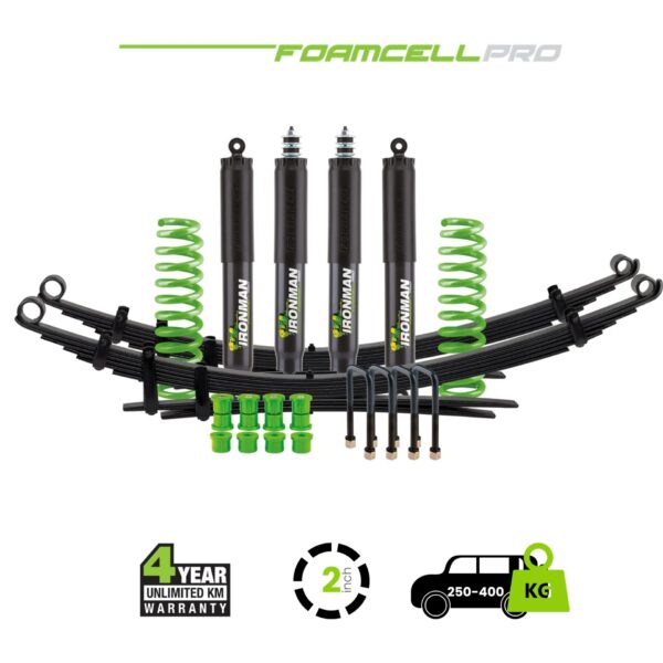 LC78 Foam Cell Pro Suspension Kit – 2 Inch Lift 250-400