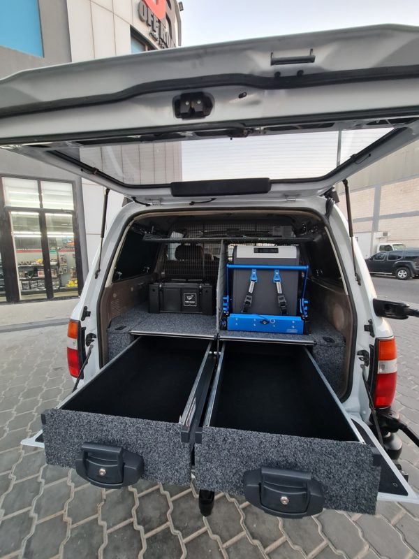 LC80 DRAWER FIXED FLOOR + WING KIT