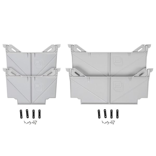 Locking tab drawer dividers combo package – (2) narrow & (2) wide