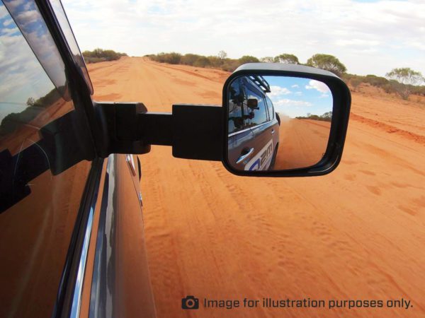 LC200 TOWING MIRRORS (Black, Indicators, Blind Spot Monitoring) 2007 – CURRENT
