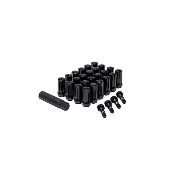 Pro Comp 6 Lug Kit 12×1.5 Spline Lug Kit (Black)
