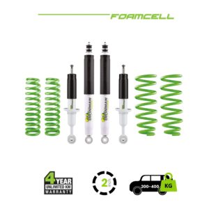 Prado 150 2 Inch Foam Cell Kit – 200-400 Rear Medium with Accessories