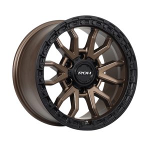 SILVERADO / SIERRA 1500 (17X9) RAID MATT BLACK BRONZE 4x ALLOY WHEELS (6/139) +12