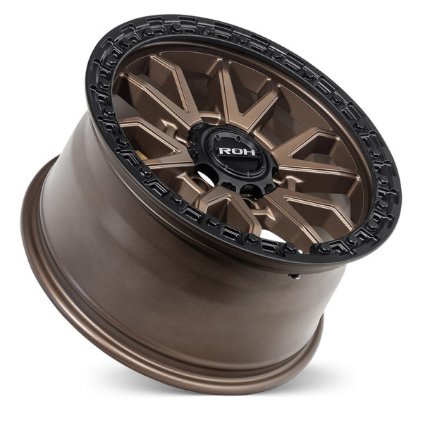 RANGER/EVEREST (17X9) RAID MATT BLACK BRONZE 4x ALLOY WHEELS (6/139) +35
