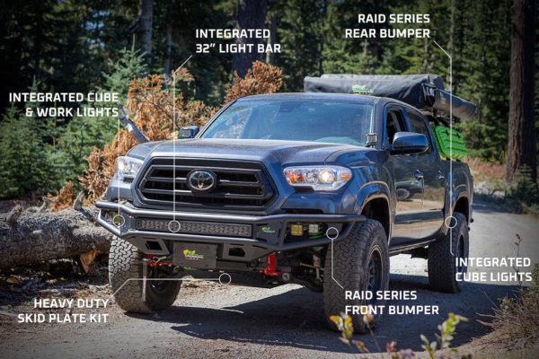 TACOMA 2016+ FRONT RAID BUMPER