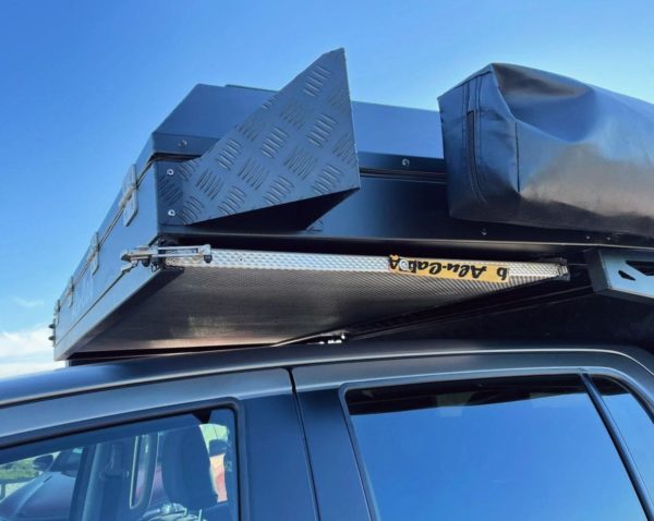 CANOPY CAMPER AND KHAYA TABLE SLIDE