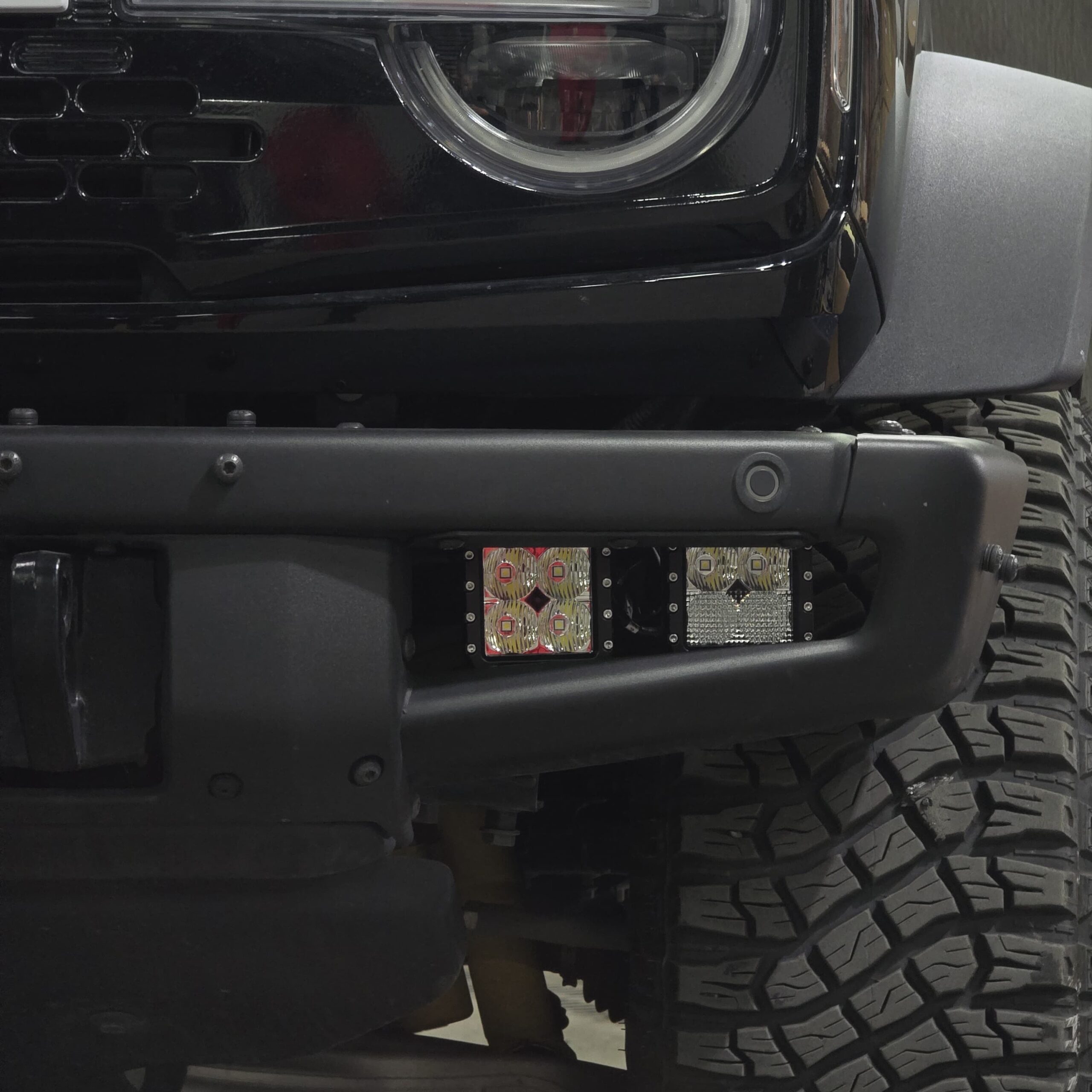 Bronco Light Bracket (pair) with 4pcs LIGHTS
