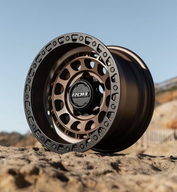 LC71/LC76/LC78/LC79 (16X9) 5x MATT BLACK BRONZE ASSAULT WHEELS (6/139) -12 / -59 OFFSET