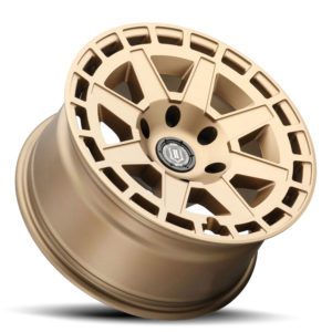 SILVERADO/SUBURBAN/SIERRA 1500 (17×8.50) 4x COMPASS SATIN BRASS 6×5.5″ (0 OFFSET)