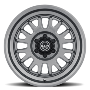 (17×8.5) 4x ANZA GUN METAL 6×5.5 (0 OFFSET)