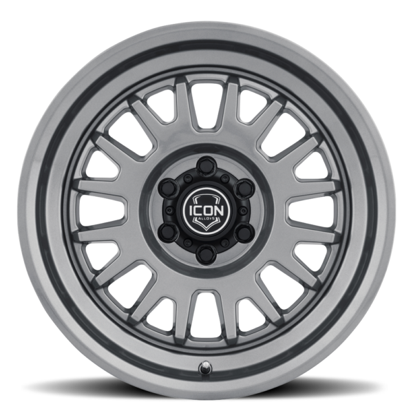 (17×8.5) 4x ANZA GUN METAL 6×5.5 (0 OFFSET)