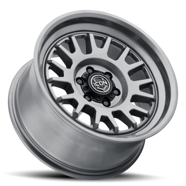 (17×8.5) 4x ANZA GUN METAL 6×5.5 (0 OFFSET)