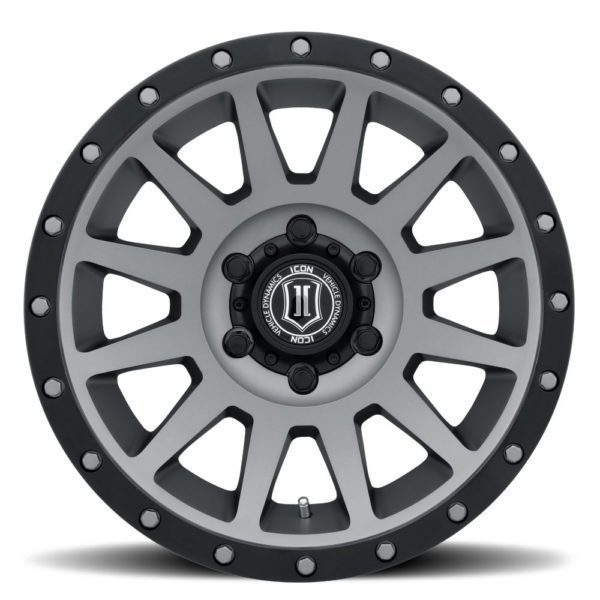 RAM 1500 (17×8.50) 4x COMPRESSION TITANIUM 6×5.5″ (0 OFFSET)