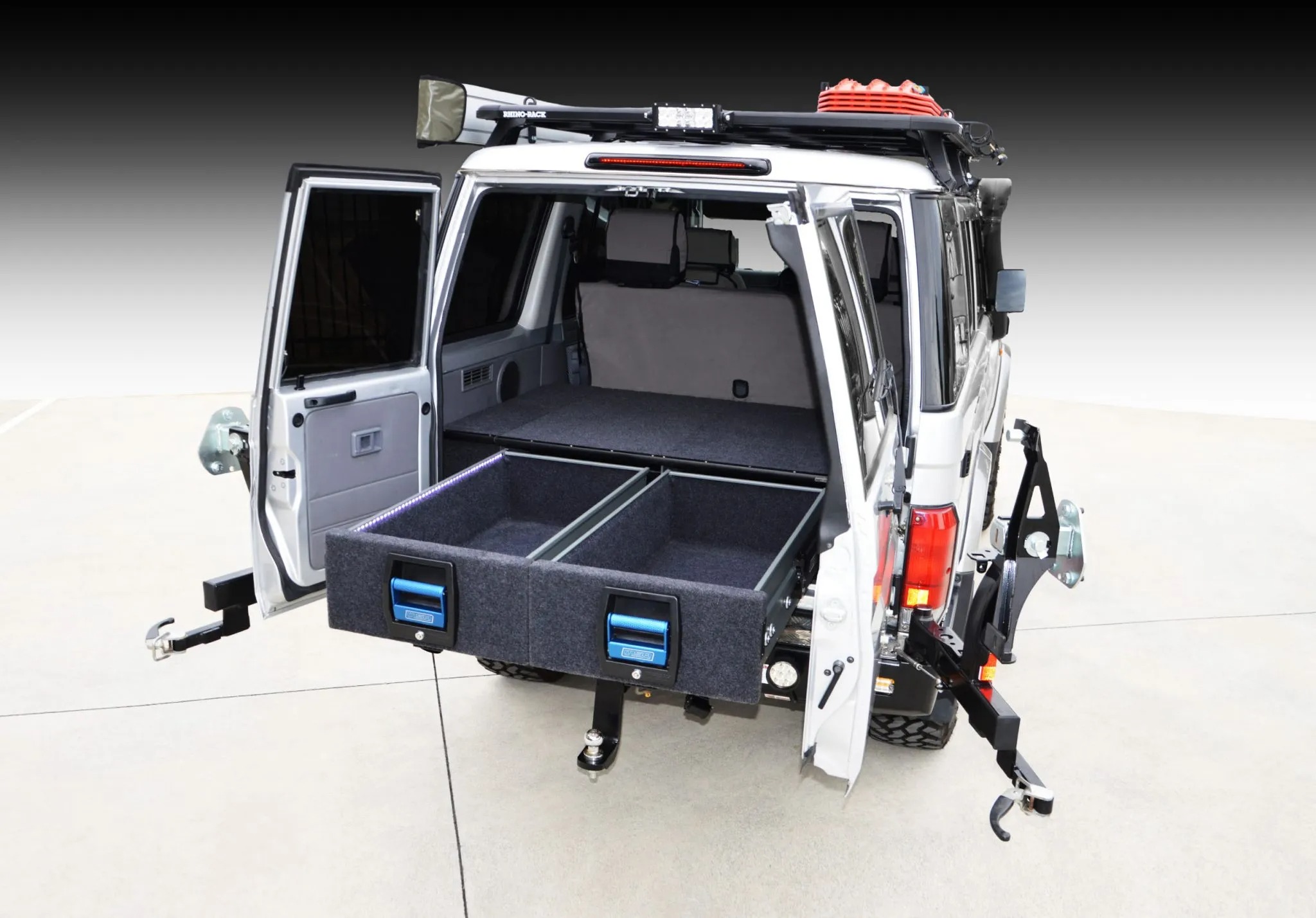 LC76 COMPLETE DUAL STORAGE DRAWER KIT 2007+