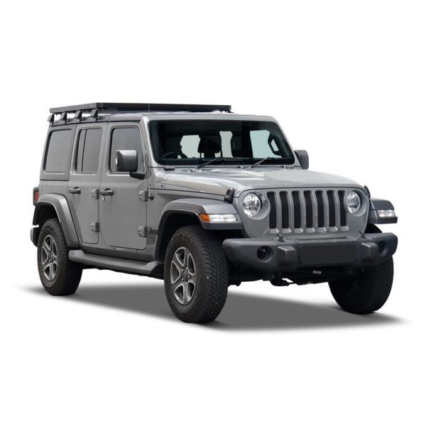 WRANGLER JL 4 DOOR (2018-CURRENT) SLIMLINE II 1/2 ROOF RACK KIT – KRJW027T