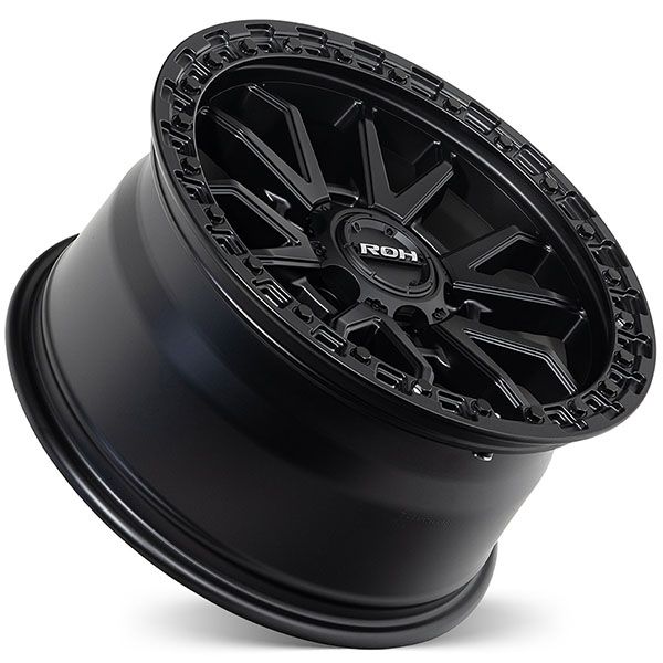 RANGER (17X9) RAID MATT BLACK 4x ALLOY WHEELS (6/139) +35