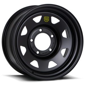 LC100 (17X8) 5x Blak Trak Steel wheels (5/150) +35 OFFSET