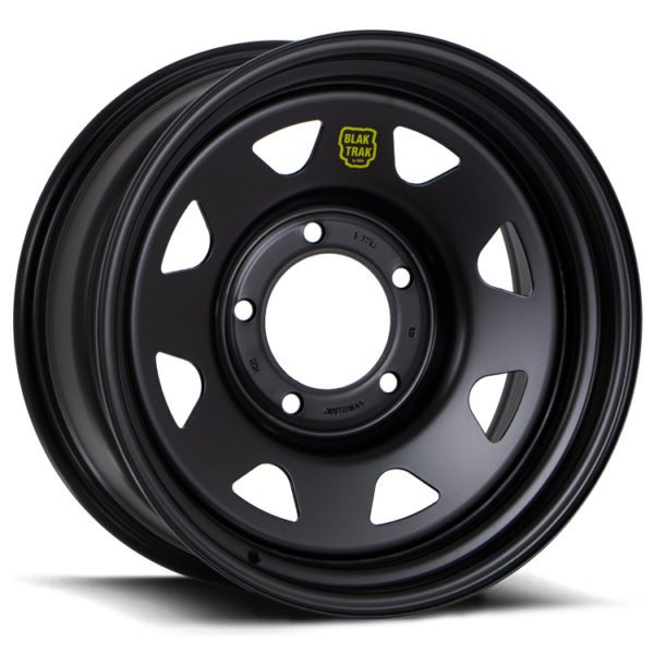 LC100 (17X8) 5x Blak Trak Steel wheels (5/150) +35 OFFSET