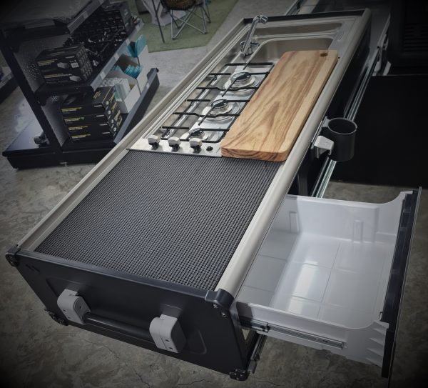 Large Slide-Out Kitchen Dometic