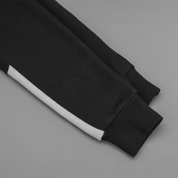 STEDI HOODIE SLEEVE JUMPER | BLACK